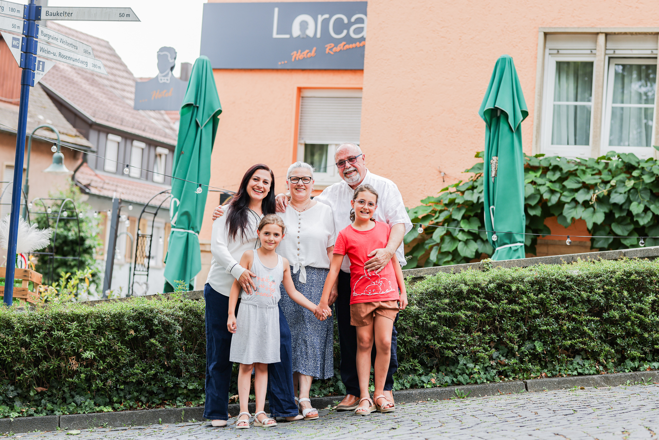 Familie Hermoso - Gastgeber im Hotel Lorca Weinsberg